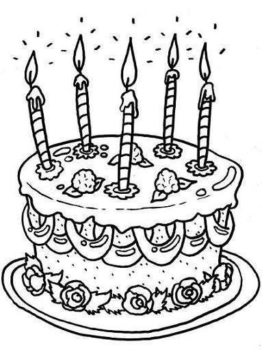 Disegno da colorare: Compleanno (Festività e occasioni speciali) #57345 - Pagine da Colorare Stampabili Gratuite