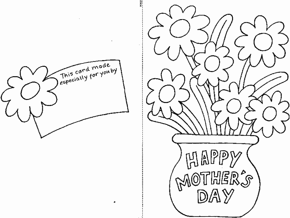 Disegno da colorare: Festa della mamma (Festività e occasioni speciali) #129779 - Pagine da Colorare Stampabili Gratuite
