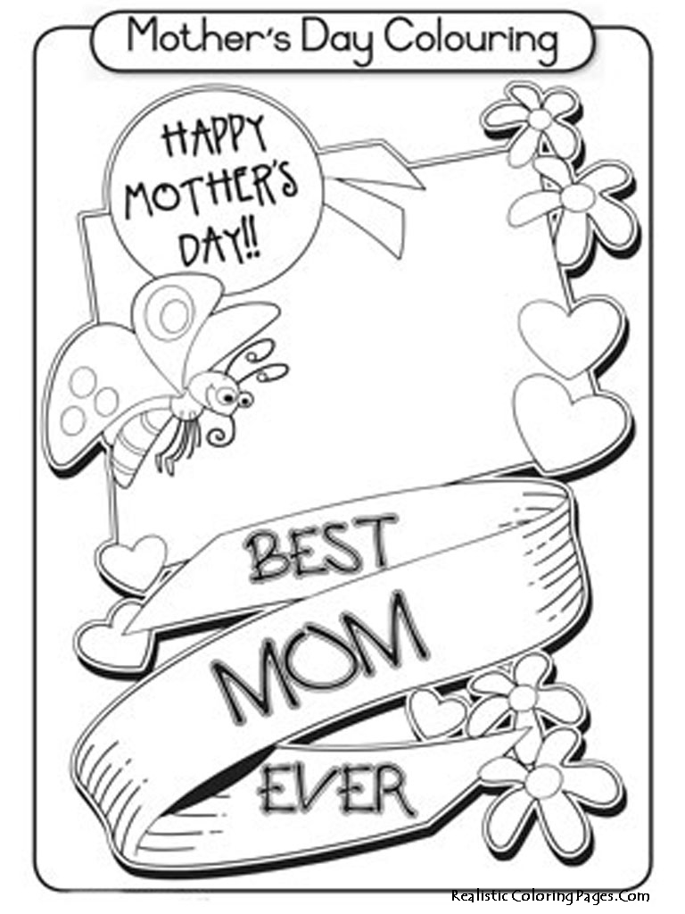 Disegno da colorare: Festa della mamma (Festività e occasioni speciali) #129788 - Pagine da Colorare Stampabili Gratuite