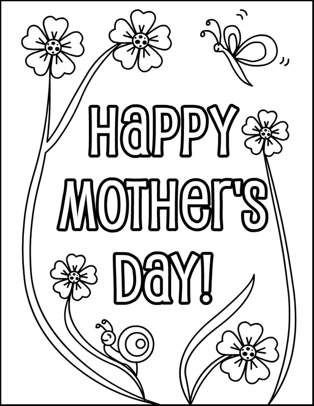 Disegno da colorare: Festa della mamma (Festività e occasioni speciali) #129804 - Pagine da Colorare Stampabili Gratuite