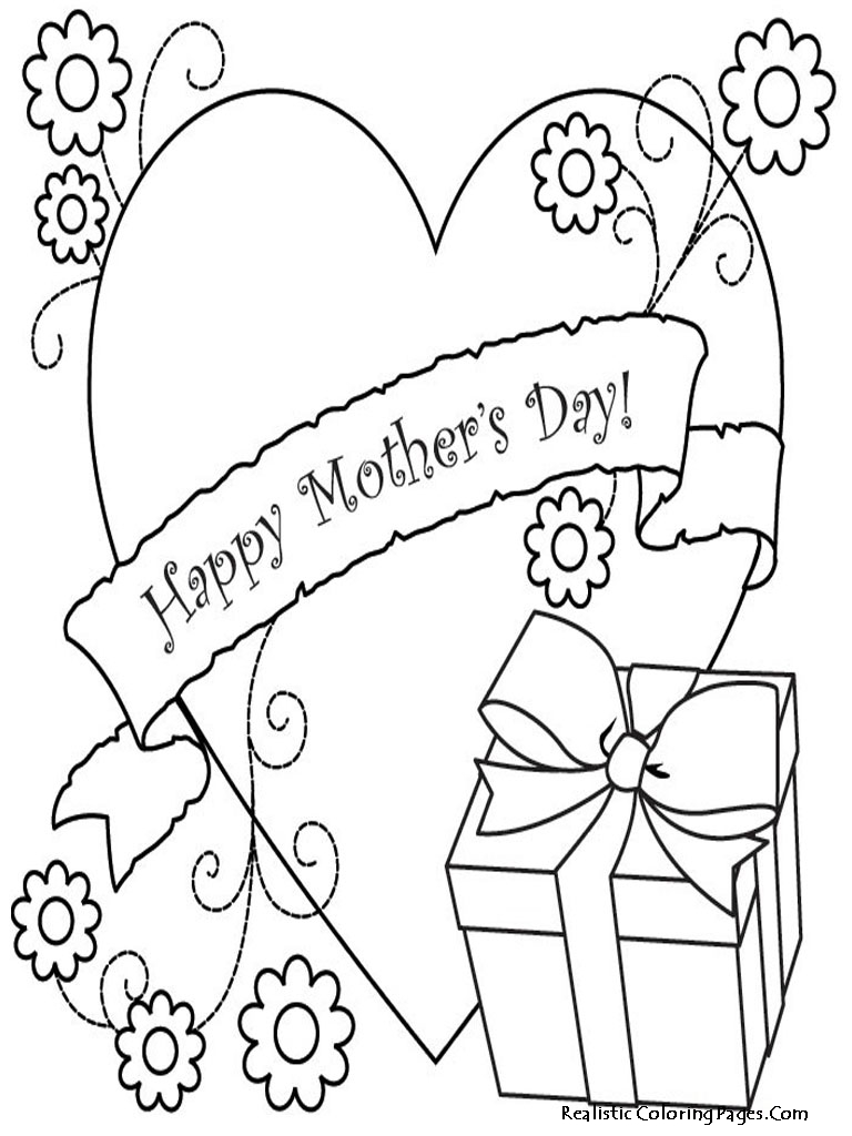 Disegno da colorare: Festa della mamma (Festività e occasioni speciali) #129846 - Pagine da Colorare Stampabili Gratuite