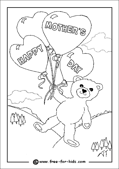 Disegno da colorare: Festa della mamma (Festività e occasioni speciali) #129908 - Pagine da Colorare Stampabili Gratuite
