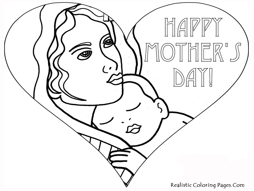 Disegno da colorare: Festa della mamma (Festività e occasioni speciali) #129921 - Pagine da Colorare Stampabili Gratuite