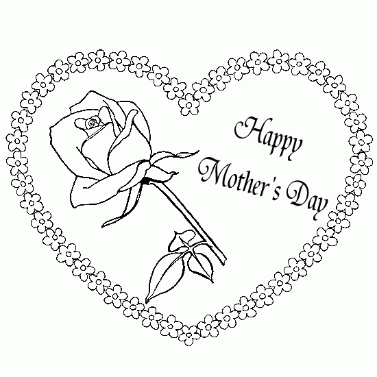 Disegno da colorare: Festa della mamma (Festività e occasioni speciali) #129959 - Pagine da Colorare Stampabili Gratuite