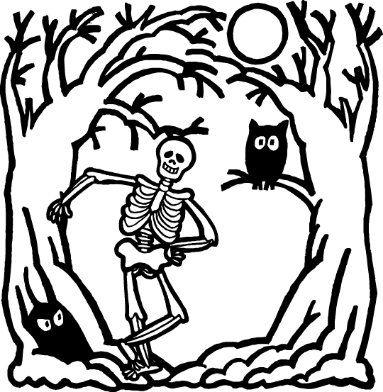 Disegno da colorare: Halloween (Festività e occasioni speciali) #55180 - Pagine da Colorare Stampabili Gratuite