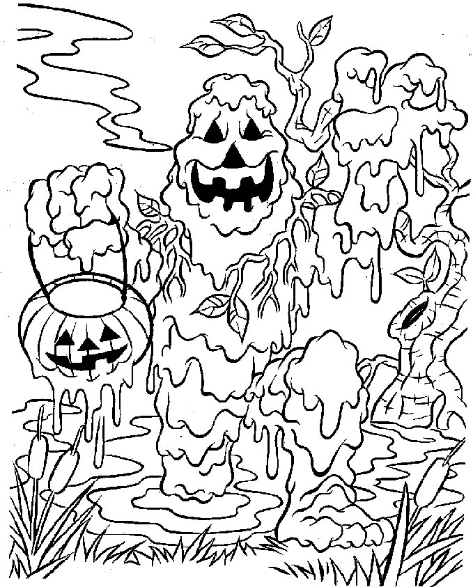 Disegno da colorare: Halloween (Festività e occasioni speciali) #55266 - Pagine da Colorare Stampabili Gratuite