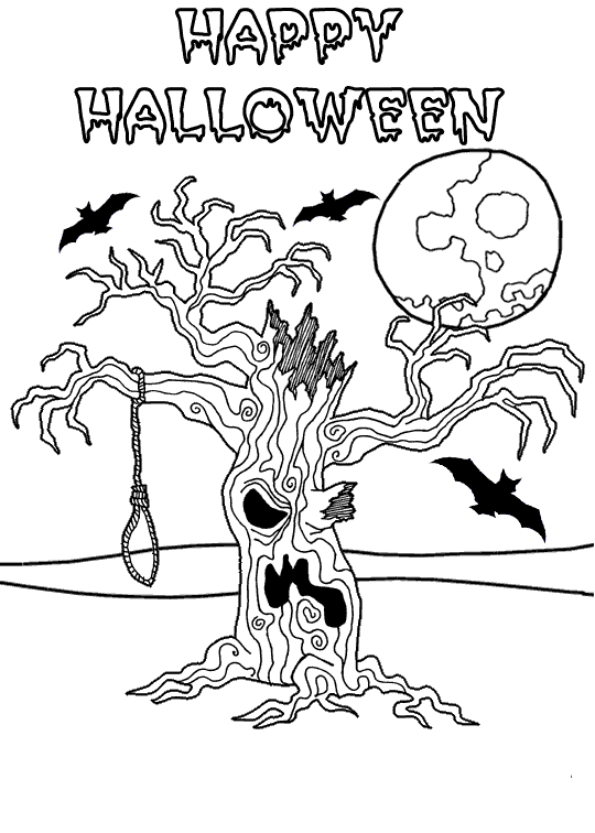 Disegno da colorare: Halloween (Festività e occasioni speciali) #55380 - Pagine da Colorare Stampabili Gratuite