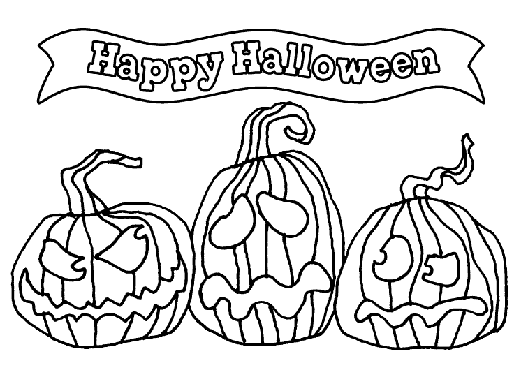 Disegno da colorare: Halloween (Festività e occasioni speciali) #55440 - Pagine da Colorare Stampabili Gratuite