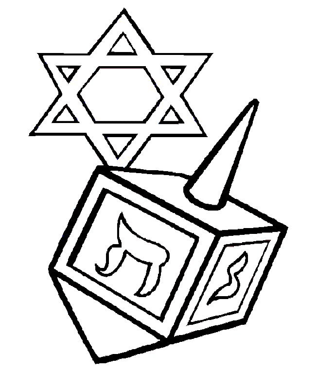 Disegno da colorare: Hanukkah (Festività e occasioni speciali) #59611 - Pagine da Colorare Stampabili Gratuite
