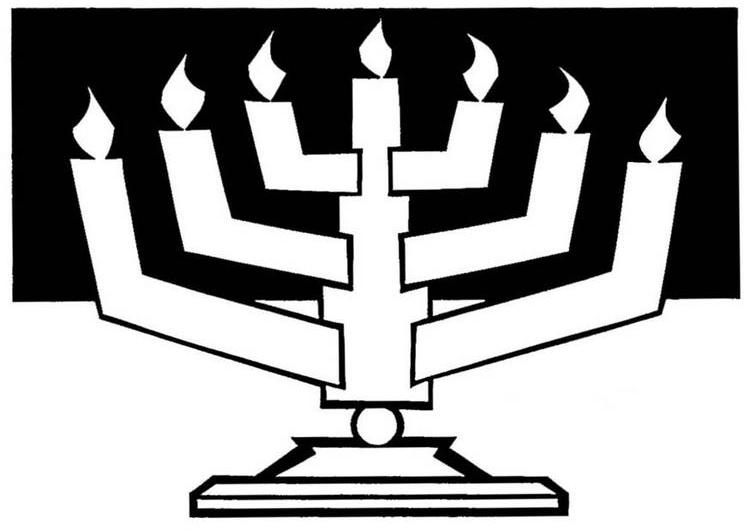 Disegno da colorare: Hanukkah (Festività e occasioni speciali) #59639 - Pagine da Colorare Stampabili Gratuite
