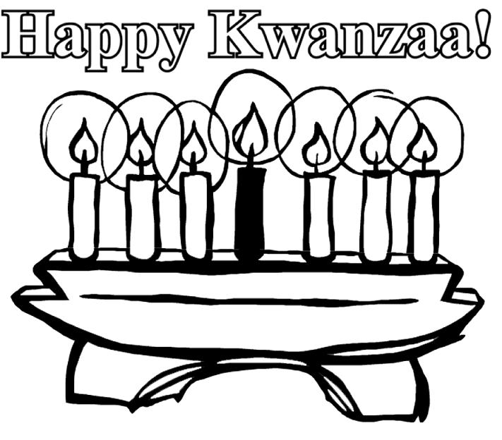 Disegno da colorare: Kwanzaa (Festività e occasioni speciali) #60406 - Pagine da Colorare Stampabili Gratuite
