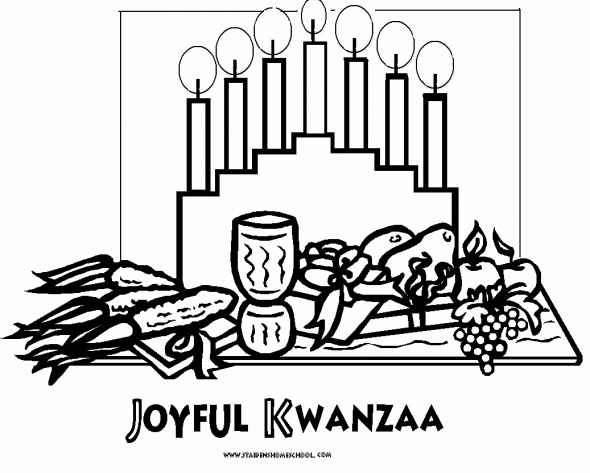 Disegno da colorare: Kwanzaa (Festività e occasioni speciali) #60425 - Pagine da Colorare Stampabili Gratuite