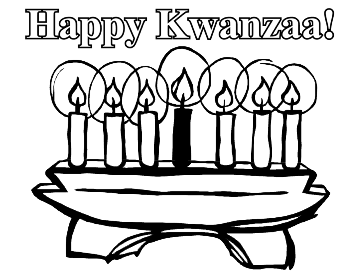 Disegno da colorare: Kwanzaa (Festività e occasioni speciali) #60426 - Pagine da Colorare Stampabili Gratuite