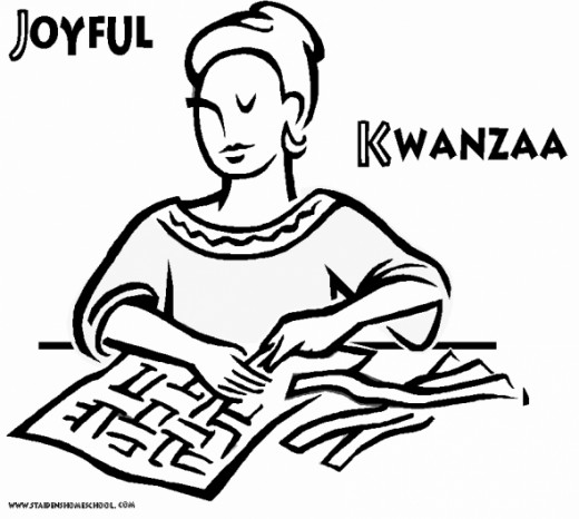 Disegno da colorare: Kwanzaa (Festività e occasioni speciali) #60438 - Pagine da Colorare Stampabili Gratuite