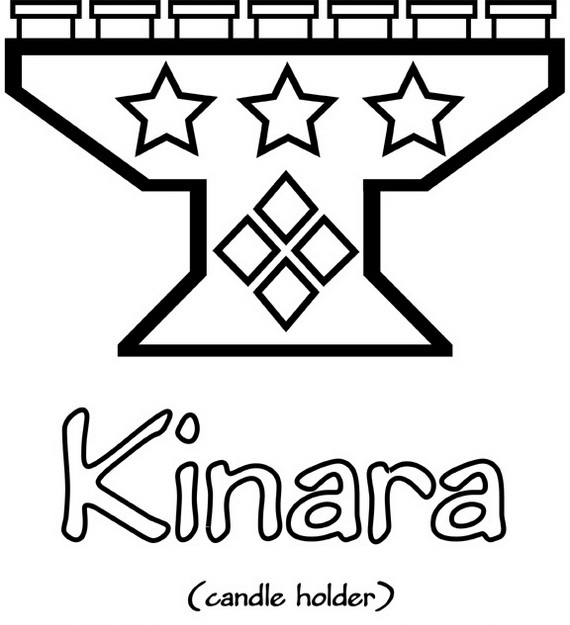 Disegno da colorare: Kwanzaa (Festività e occasioni speciali) #60475 - Pagine da Colorare Stampabili Gratuite