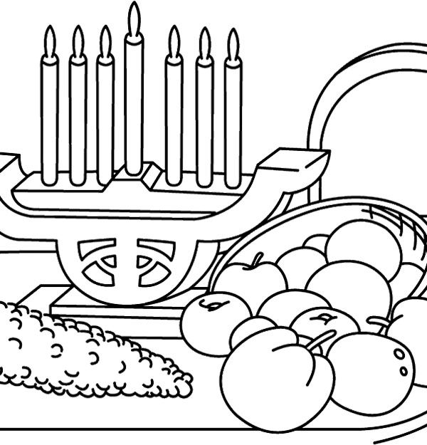 Disegno da colorare: Kwanzaa (Festività e occasioni speciali) #60490 - Pagine da Colorare Stampabili Gratuite