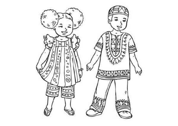 Disegno da colorare: Kwanzaa (Festività e occasioni speciali) #60529 - Pagine da Colorare Stampabili Gratuite