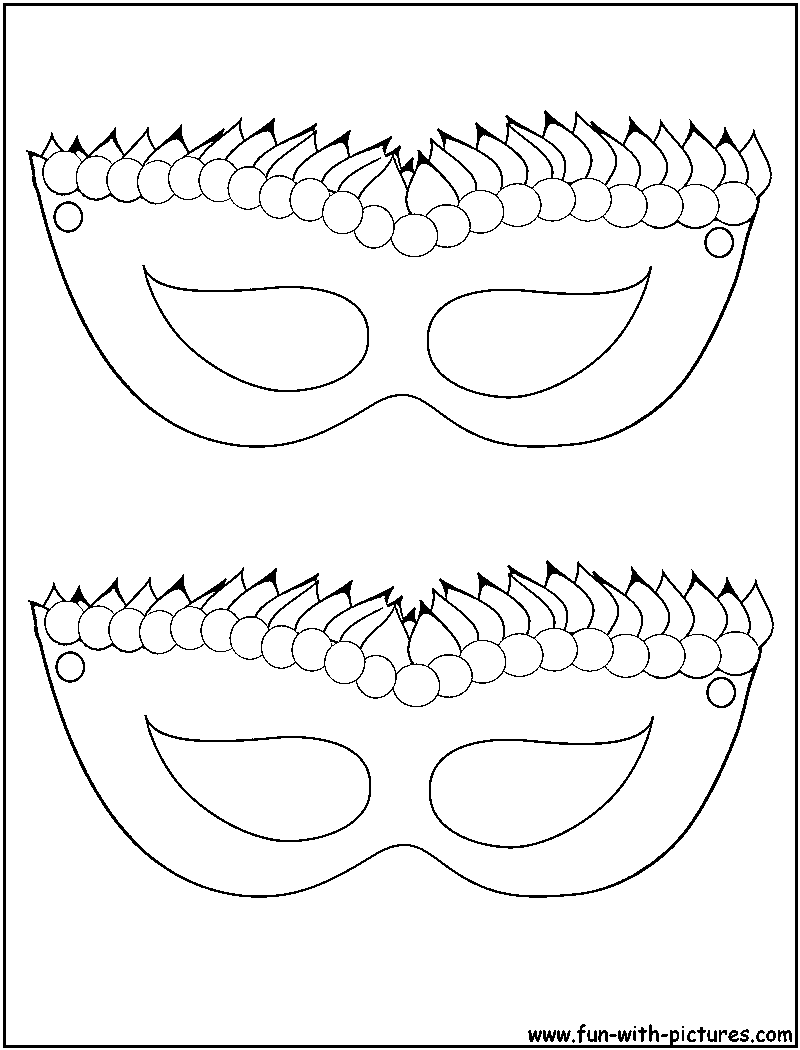 Disegno da colorare: martedì grasso (Festività e occasioni speciali) #60678 - Pagine da Colorare Stampabili Gratuite