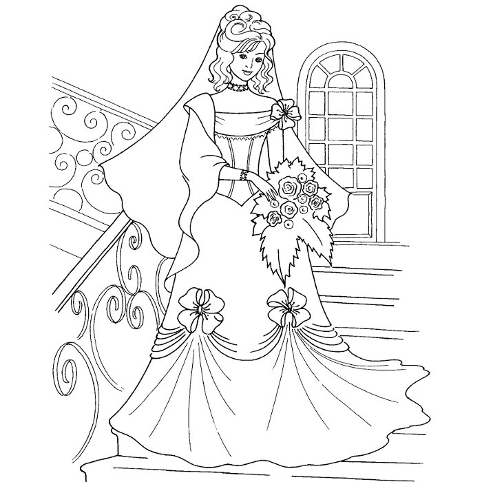 Disegno da colorare: Matrimonio (Festività e occasioni speciali) #55967 - Pagine da Colorare Stampabili Gratuite