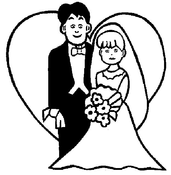 Disegno da colorare: Matrimonio (Festività e occasioni speciali) #56040 - Pagine da Colorare Stampabili Gratuite