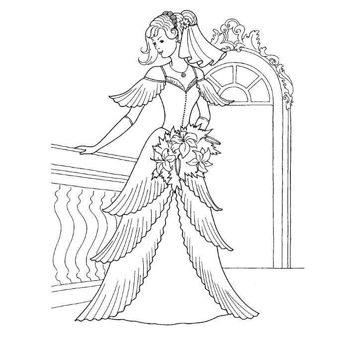 Disegno da colorare: Matrimonio (Festività e occasioni speciali) #56099 - Pagine da Colorare Stampabili Gratuite
