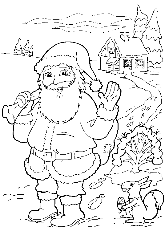 Disegno da colorare: Natale (Festività e occasioni speciali) #54821 - Pagine da Colorare Stampabili Gratuite