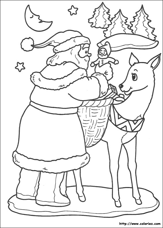 Disegno da colorare: Natale (Festività e occasioni speciali) #54900 - Pagine da Colorare Stampabili Gratuite