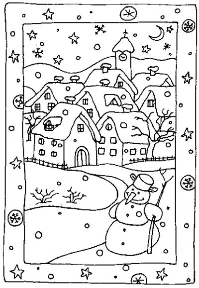 Disegno da colorare: Natale (Festività e occasioni speciali) #55122 - Pagine da Colorare Stampabili Gratuite