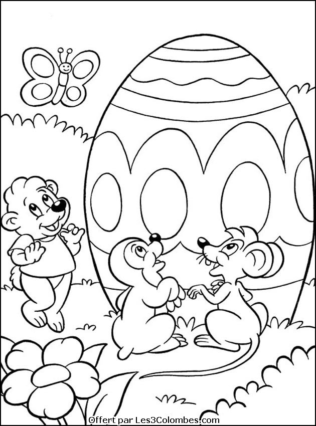 Disegno da colorare: Pasqua (Festività e occasioni speciali) #54464 - Pagine da Colorare Stampabili Gratuite