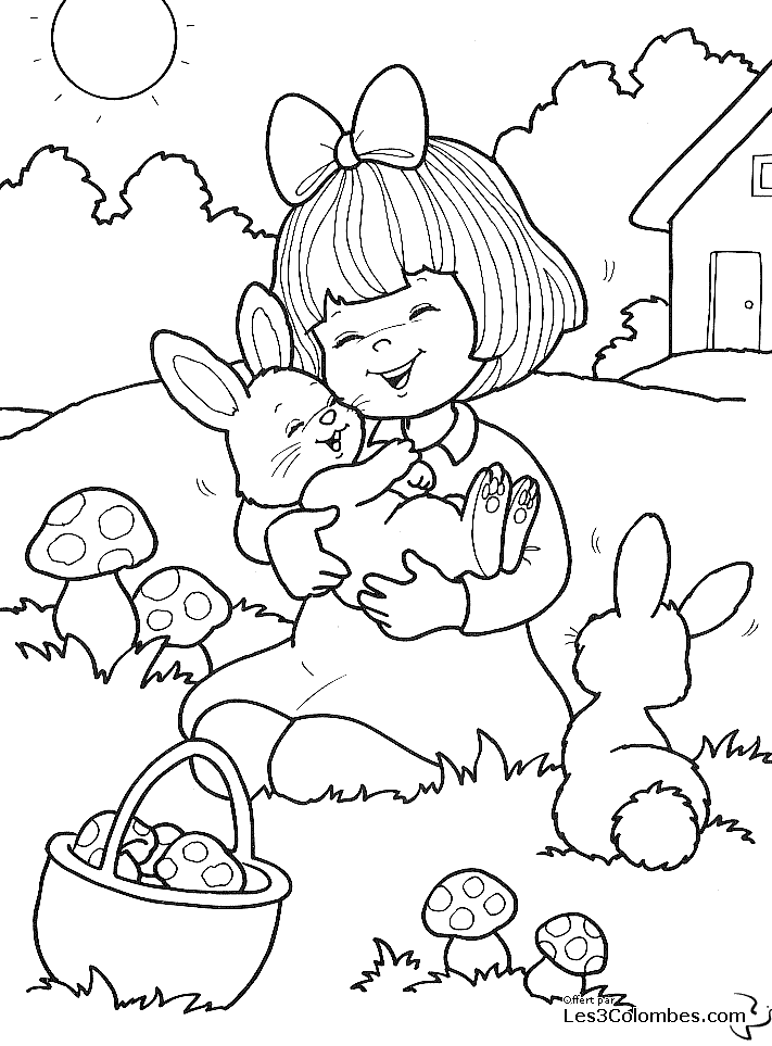 Disegno da colorare: Pasqua (Festività e occasioni speciali) #54656 - Pagine da Colorare Stampabili Gratuite