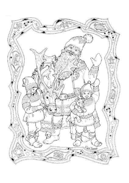 Disegno da colorare: San Nicola (Festività e occasioni speciali) #59275 - Pagine da Colorare Stampabili Gratuite