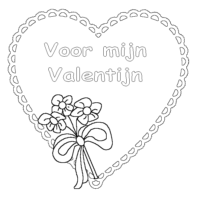 Disegno da colorare: San Valentino (Festività e occasioni speciali) #54018 - Pagine da Colorare Stampabili Gratuite