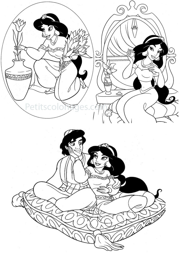 Disegno da colorare: Aladino (Film animati) #127833 - Pagine da Colorare Stampabili Gratuite