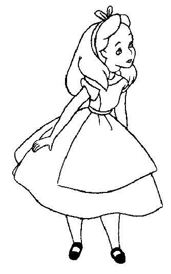 Disegno da colorare: Alice nel paese delle meraviglie (Film animati) #127888 - Pagine da Colorare Stampabili Gratuite