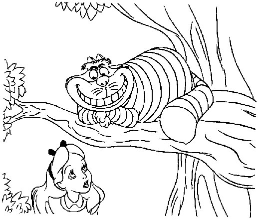 Disegno da colorare: Alice nel paese delle meraviglie (Film animati) #127893 - Pagine da Colorare Stampabili Gratuite