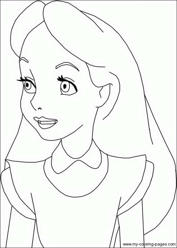 Disegno da colorare: Alice nel paese delle meraviglie (Film animati) #128028 - Pagine da Colorare Stampabili Gratuite