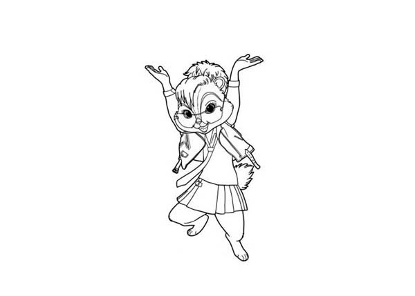 Disegno da colorare: Alvin e i Chipmunks (Film animati) #128470 - Pagine da Colorare Stampabili Gratuite