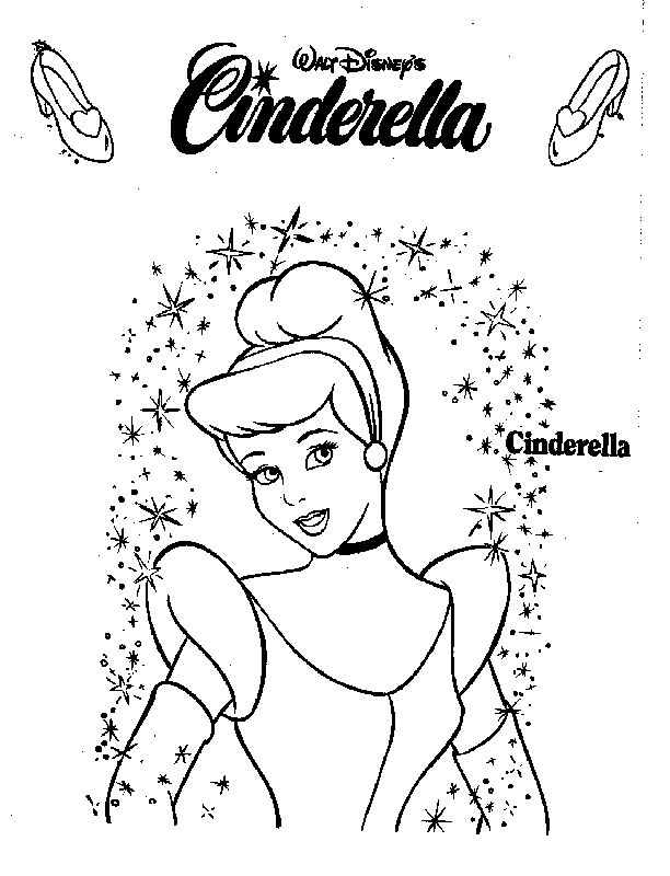 Disegno da colorare: Cenerentola (Film animati) #129555 - Pagine da Colorare Stampabili Gratuite