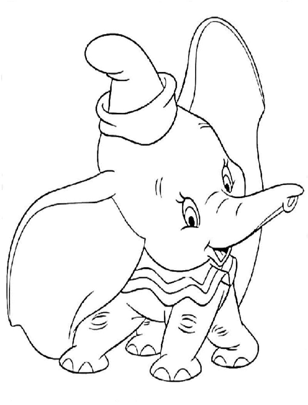 Disegno da colorare: Dumbo (Film animati) #170556 - Pagine da Colorare Stampabili Gratuite