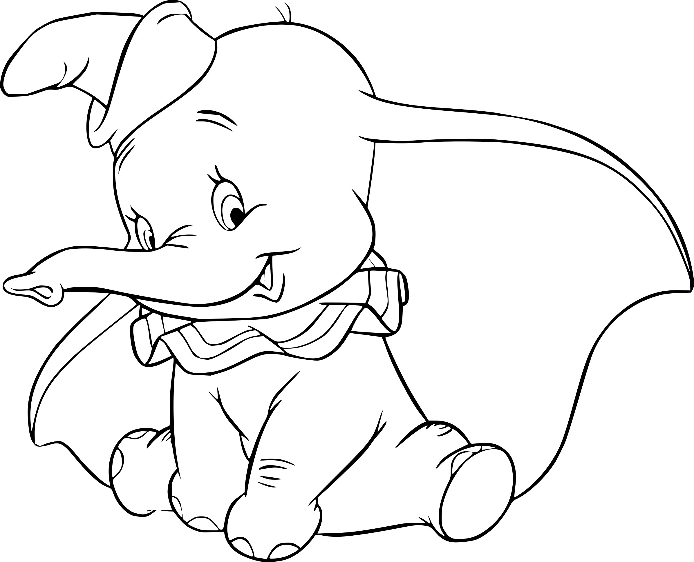 Disegno da colorare: Dumbo (Film animati) #170557 - Pagine da Colorare Stampabili Gratuite