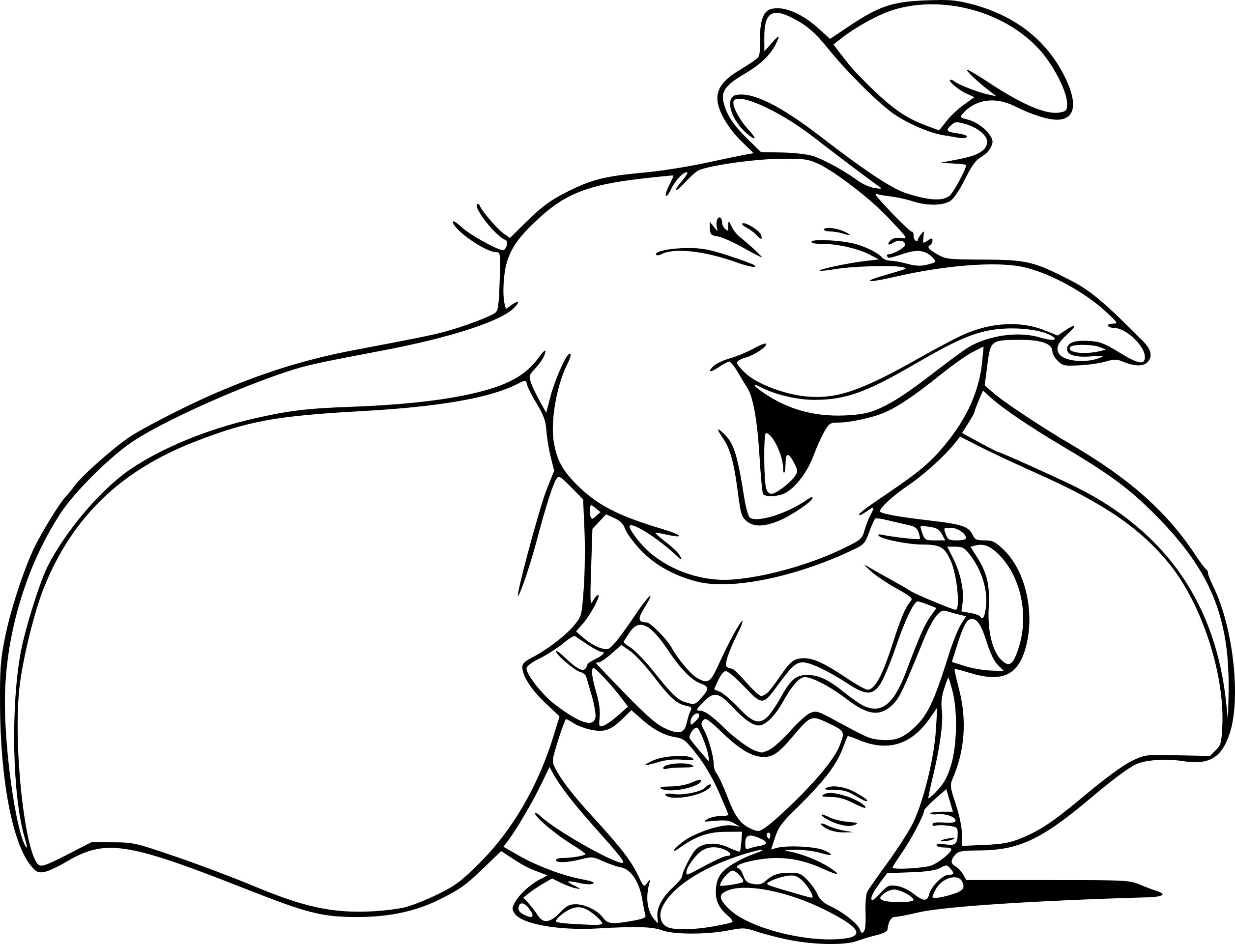 Disegno da colorare: Dumbo (Film animati) #170558 - Pagine da Colorare Stampabili Gratuite