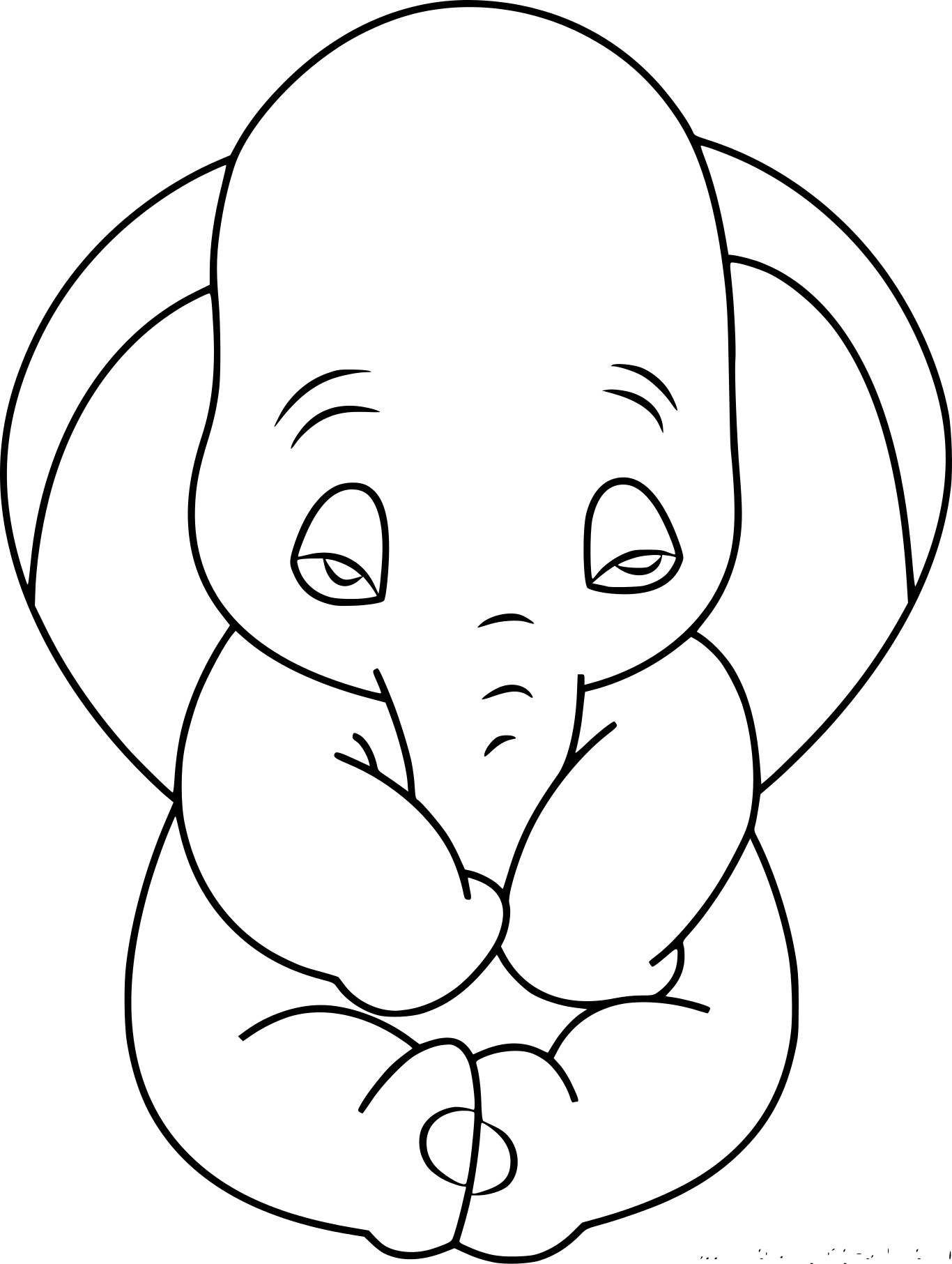 Disegno da colorare: Dumbo (Film animati) #170561 - Pagine da Colorare Stampabili Gratuite