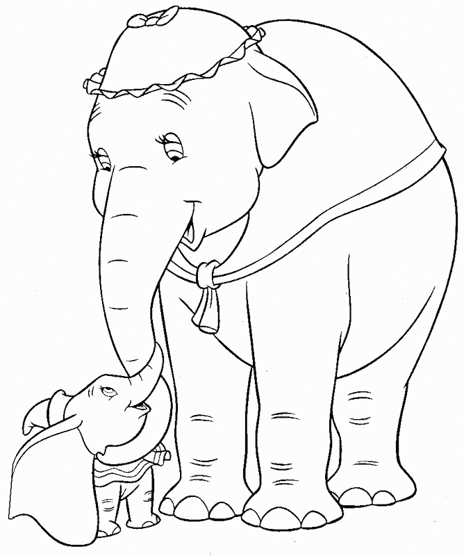 Disegno da colorare: Dumbo (Film animati) #170569 - Pagine da Colorare Stampabili Gratuite