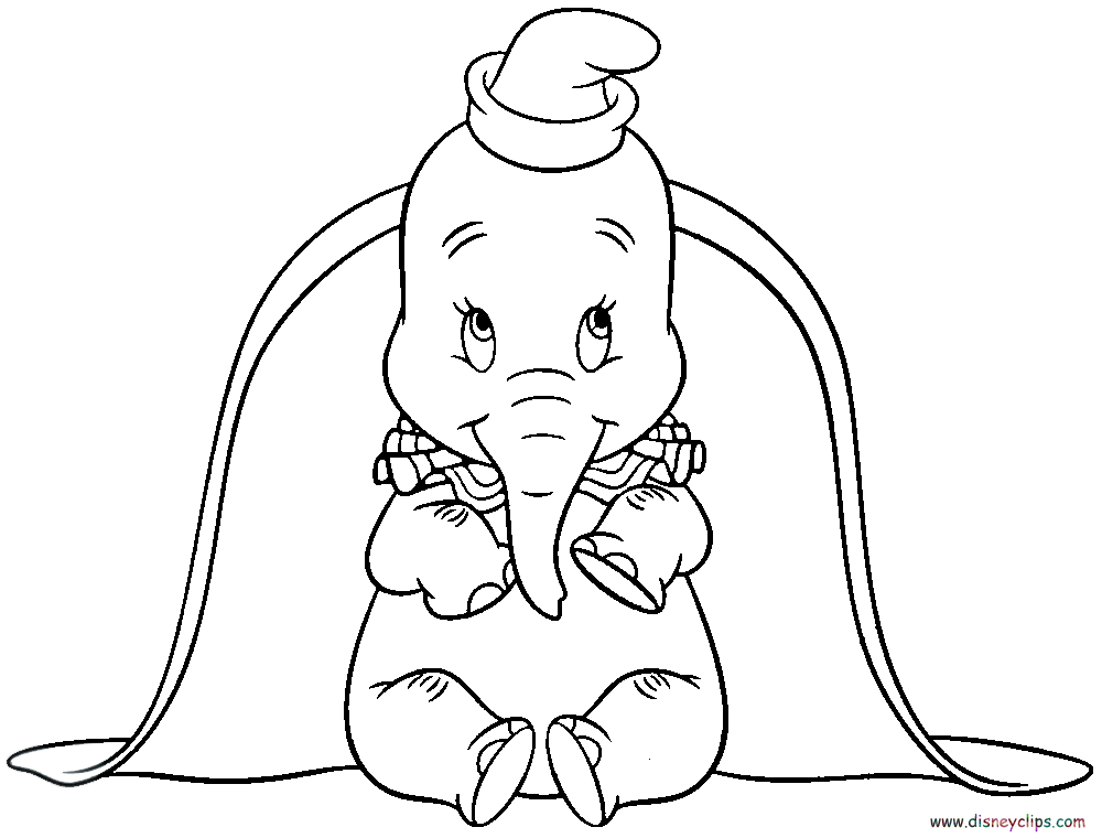 Disegno da colorare: Dumbo (Film animati) #170582 - Pagine da Colorare Stampabili Gratuite
