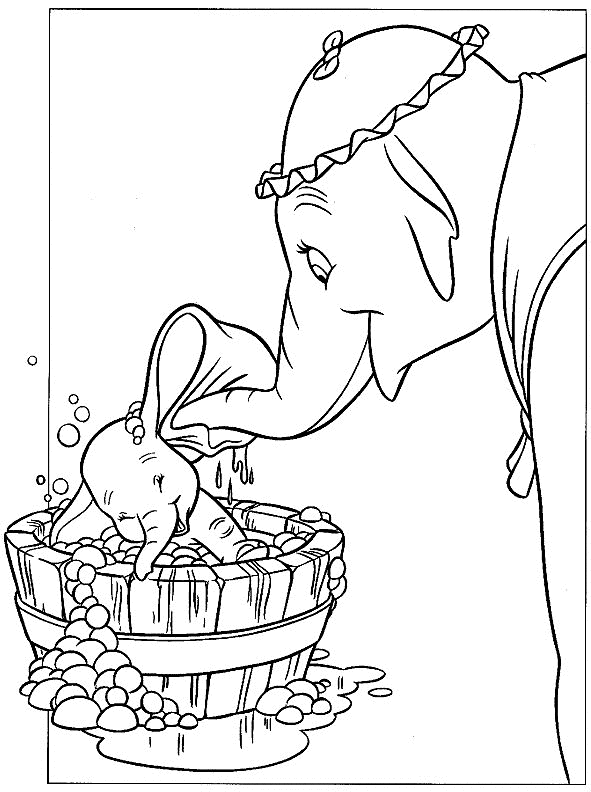 Disegno da colorare: Dumbo (Film animati) #170583 - Pagine da Colorare Stampabili Gratuite