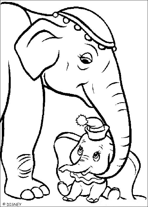 Disegno da colorare: Dumbo (Film animati) #170595 - Pagine da Colorare Stampabili Gratuite
