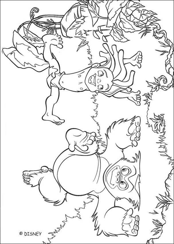 Disegno da colorare: Il libro della giungla (Film animati) #130170 - Pagine da Colorare Stampabili Gratuite
