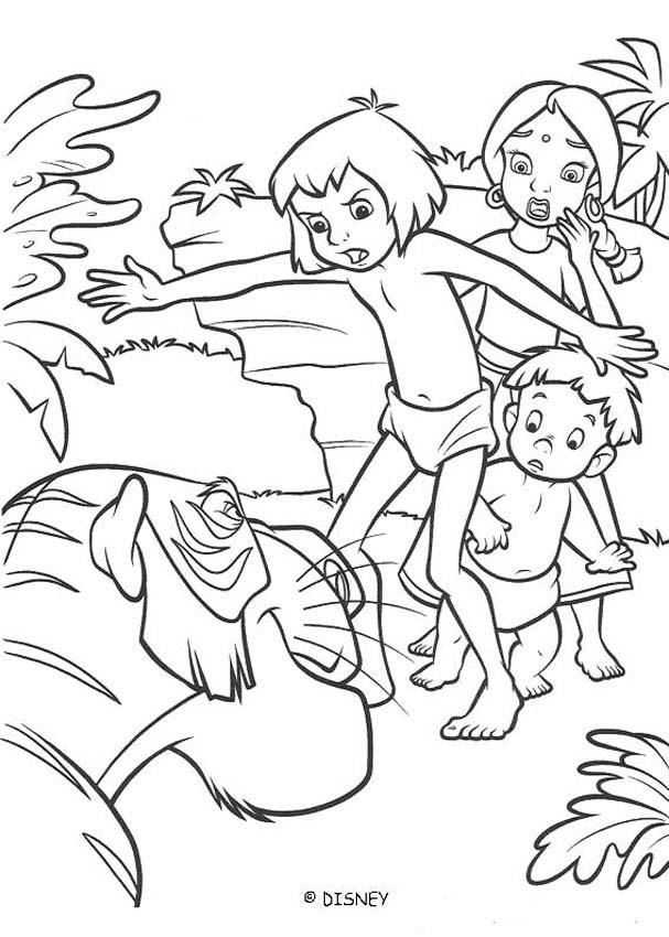 Disegno da colorare: Il libro della giungla (Film animati) #130286 - Pagine da Colorare Stampabili Gratuite