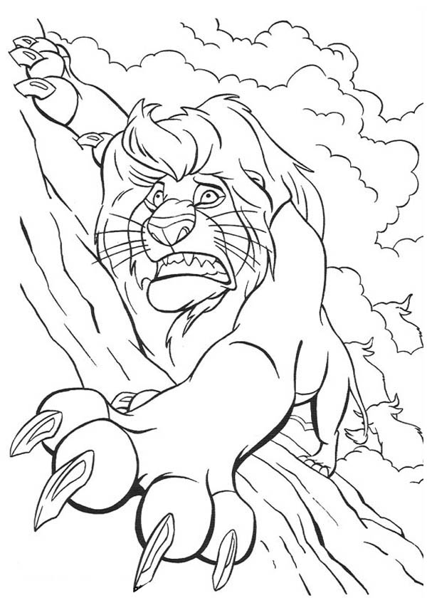 Disegno da colorare: Il Re Leone (Film animati) #73867 - Pagine da Colorare Stampabili Gratuite
