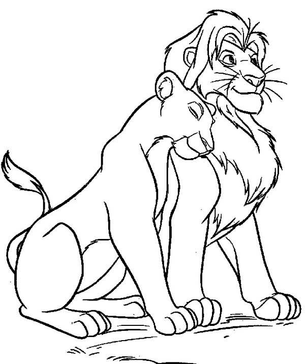 Disegno da colorare: Il Re Leone (Film animati) #73962 - Pagine da Colorare Stampabili Gratuite